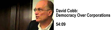 Image of David Cobb and link to Youtube video
