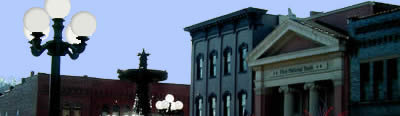 Image of Historic Square Arts Distrrict in Nelsonville, Ohio